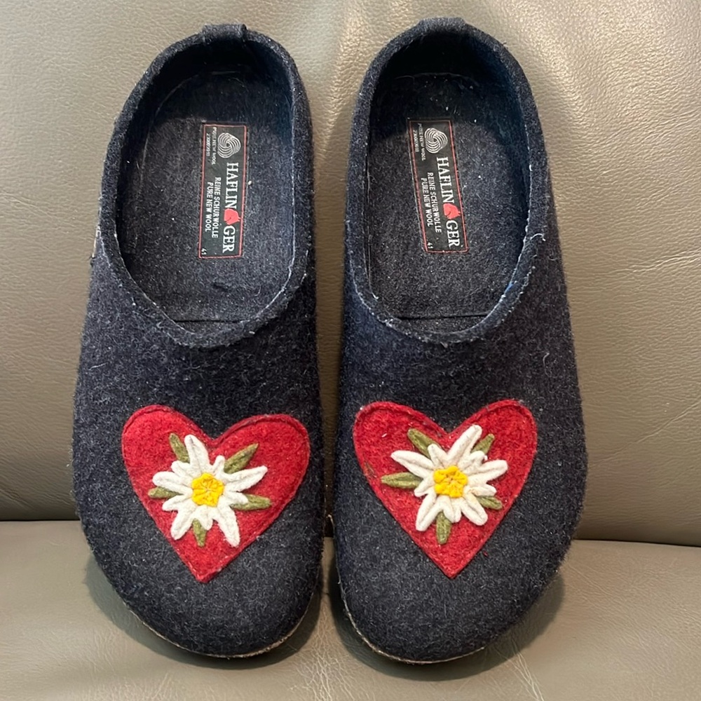 Haflinger Heidi Wool Clogs
